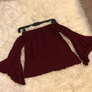 Off shoulder top